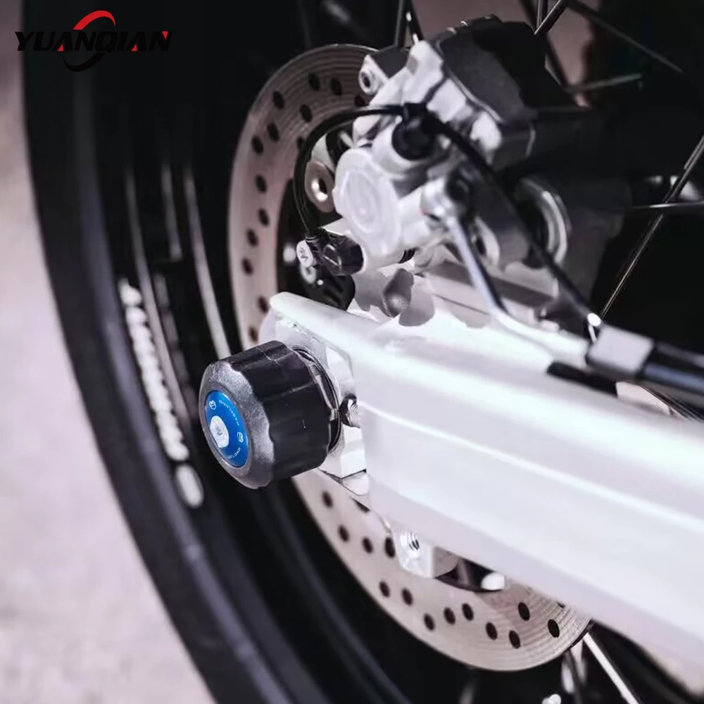 2024 For HUSQVARNA 701 Supermoto Wheel Fork Slider Protector Motorcycle Accessories 701 E/SM Front Rear Axle Frame Crash Sliders