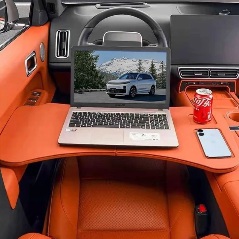 Food Tray Table Eating Drinks Suspended For Xpeng G6 G9 P7 P7i X9 Foldable Car Steering Wheel Tray Table High Stability Strong