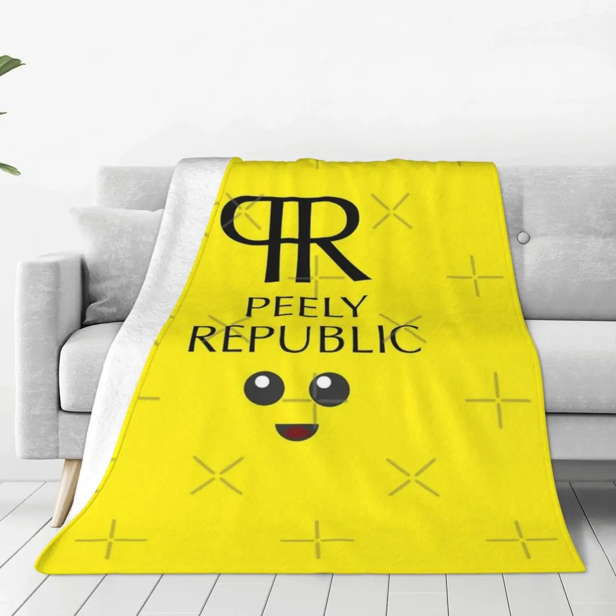 Peely Republic Four Seasons Universal Blanket Campsites Can Be Laid Halloween Gifts