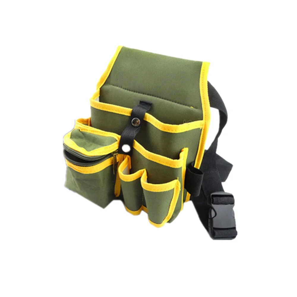 Multifunctional Tool Storage Bag Polyester Portable Spanner Screwdriver Waist Bags Hardware Organizer Pounch