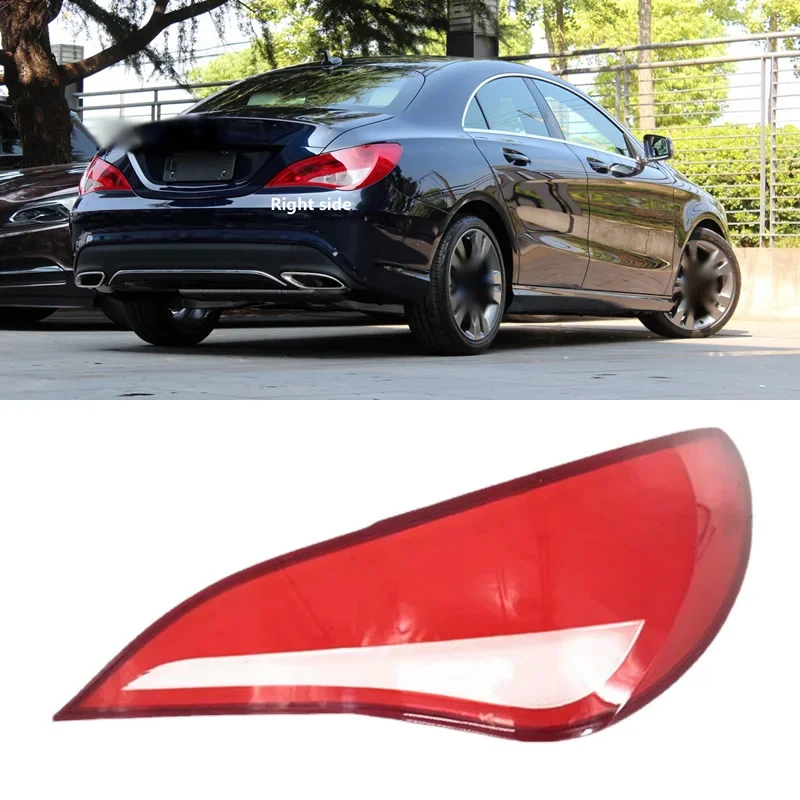 

for Mercedes Benz CLA 2013-2016 Car Rear Taillight Shell Brake Lights Shell Replace Auto Rear Shell Cover Lampshade