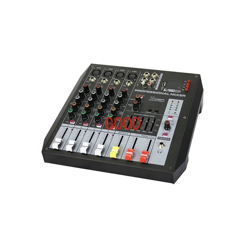 channels mini usb interface controller power mixer effect sound console
