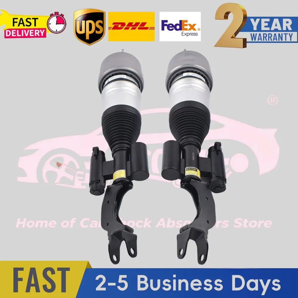 

Pair Front Air Suspension Struts with ADS Fit Mercedes E-Class W213 E300 E350 E400 E43 AMG 4Matic A2133202401 A2133201603
