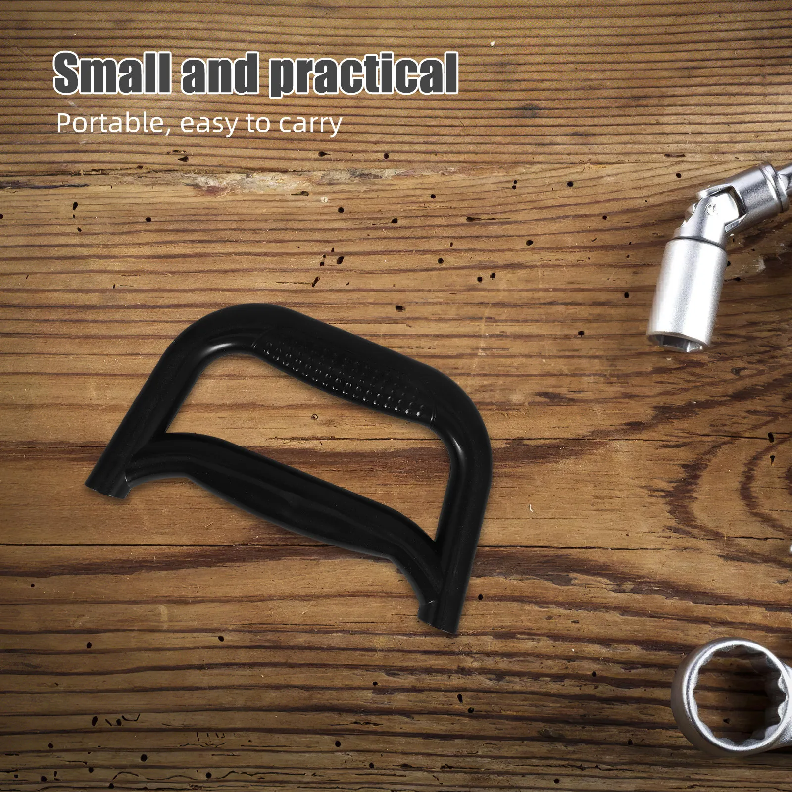Grocery Cart Handle Replacement Sturdy Plastic Pull Grip for Portable Folding Shopping Trolley Easy Install Comfort Grip Trolley