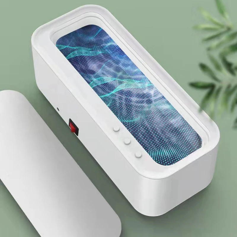 Nettoyeur à ultrasons aste par USB, machine à laver automatique, boîte de nettoyage domestique, bijoux, collier, lunettes, montre