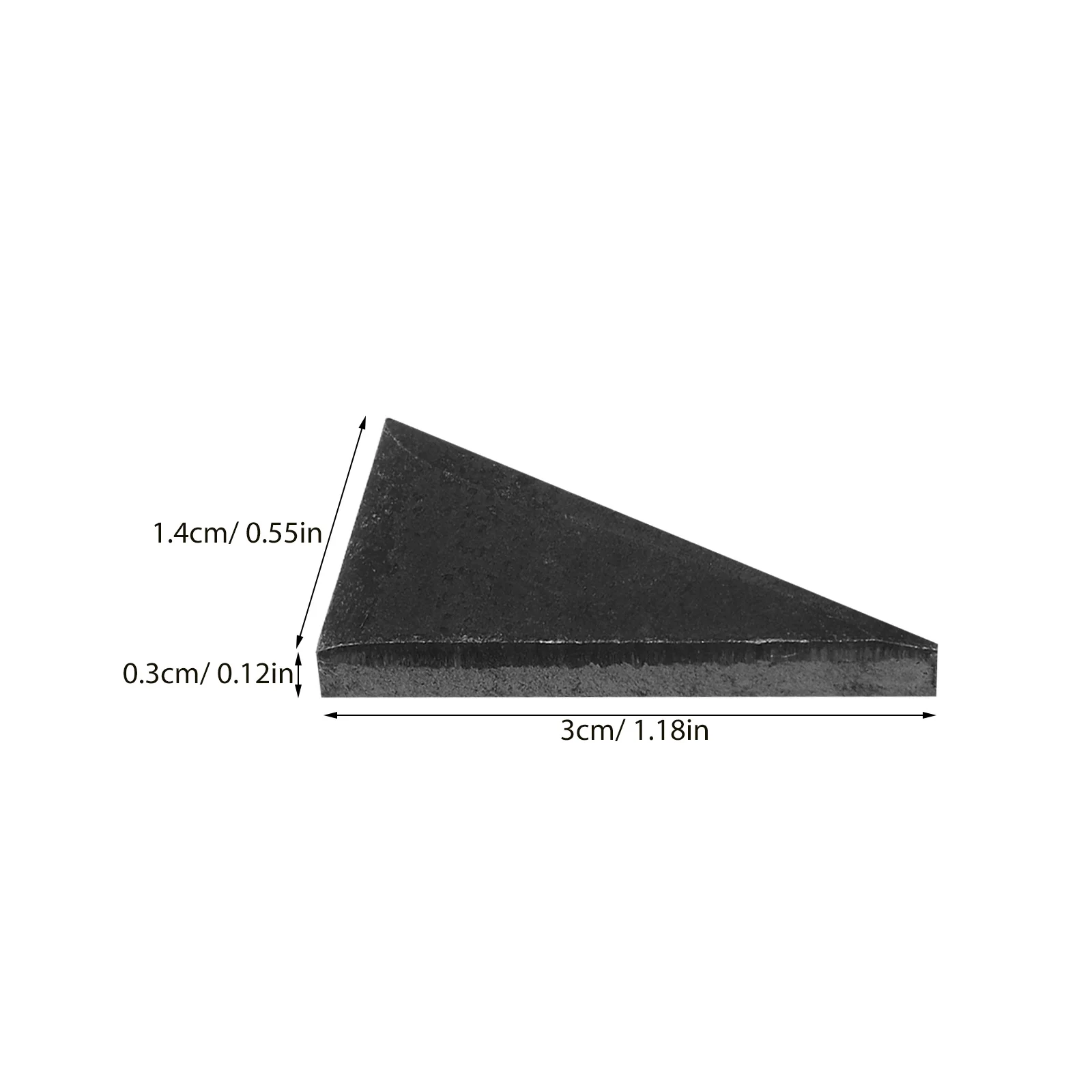 12 قطعة مقبض الفأس إسفين الكربون الصلب سهلة التركيب كفاءة تقسيم مستقرة لأدوات إصلاح الأعمال الخشبية المطرقة إسفين #6