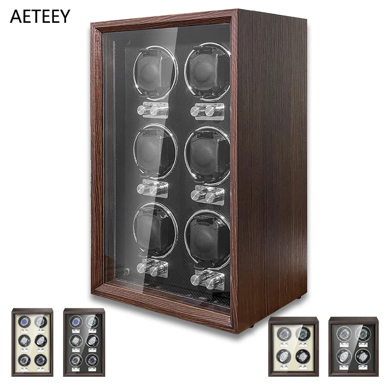 

For Watch Watch Winder Case Original Wood High Grade Meter Winder 4 6 Slots for Automatic Watchs Organizer Customizable Logo OEM