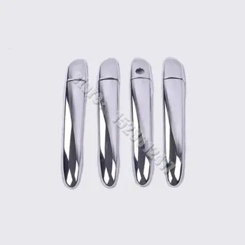 適用於馬自達2、Mazda3、Mazda6、CX-5(2012-2016)的ABS鍍鉻側門把手蓋板裝飾條 6 最佳銷售 馬自達3車門飾條 - №3