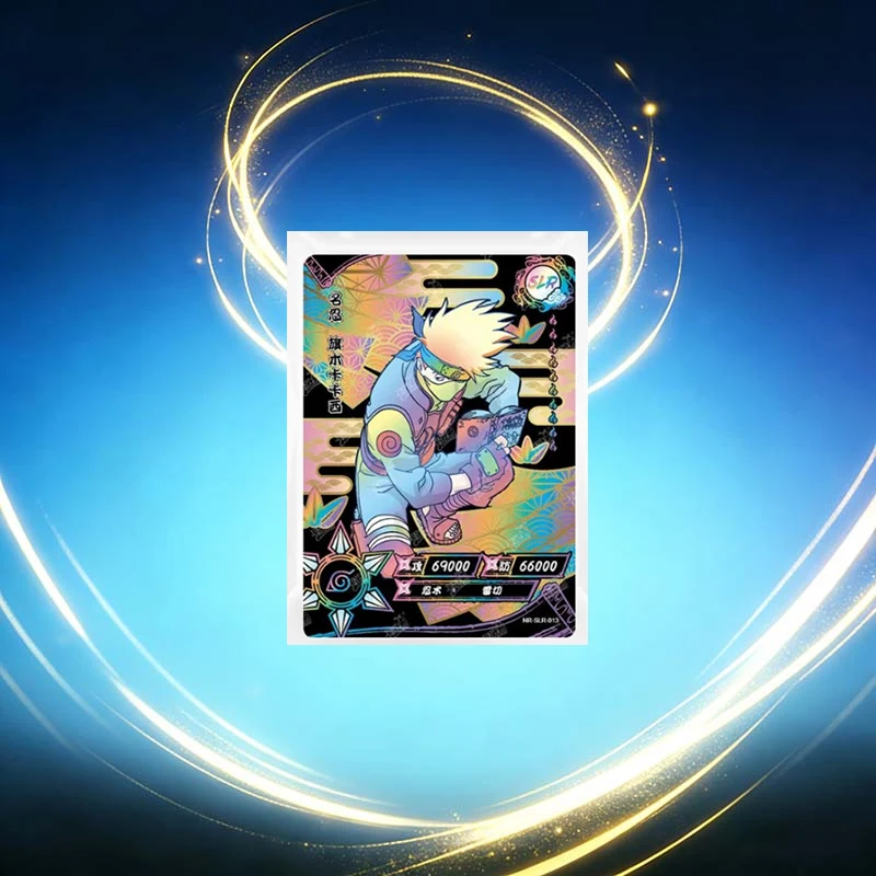 Kayou Naruto SLR CP LR OR AR Cards Hatake Kakashi Uzumaki Naruto Jiraiya Haruno Sakura Uchiha Sasuke Anime Collection Card Toys