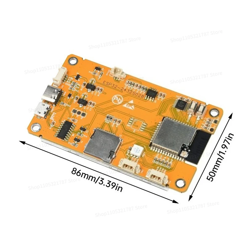 For2.8 Inch OLED Display Development Board Development Board Suitable for Hash Rate Calculation