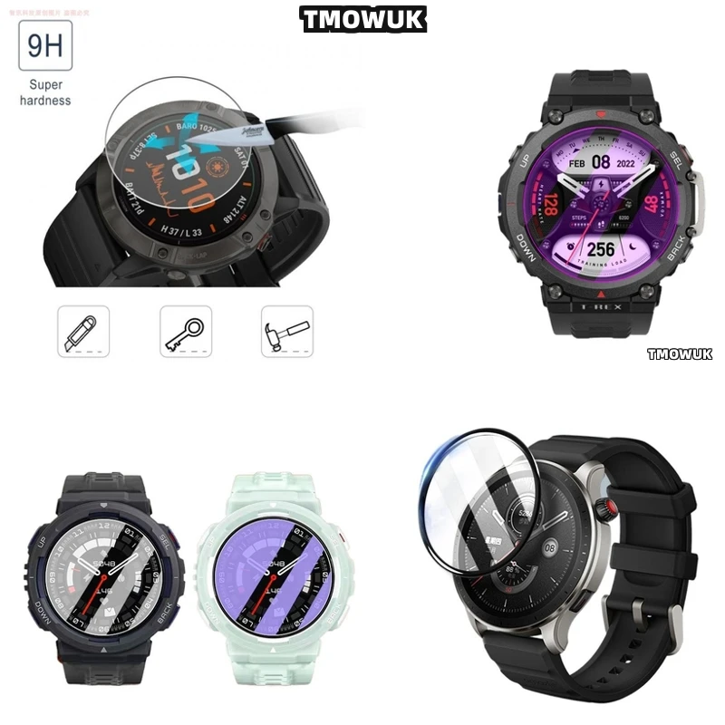 

For Amazfit GTR Cheetah Pro Active Edge Balance 2 Falcon - Full Adhesive No-Residue Removal
