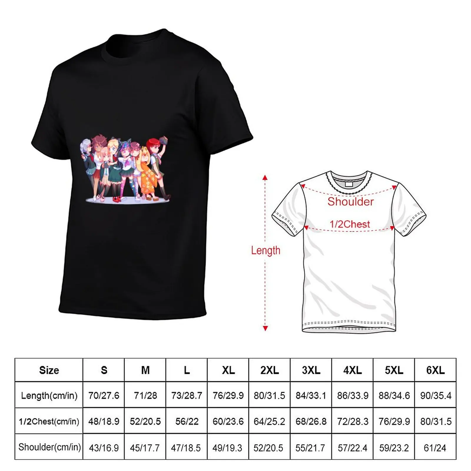 sdr2 cotton man 100% shirts for funny T-Shirt t graphic man t man danganronpa t cotton girls shirts T-Shirt shirts