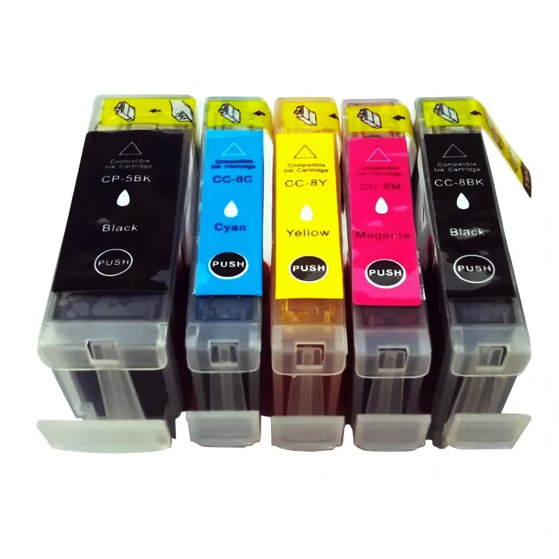 1Set Compatible Ink Cartridge For Canon PGI 5 CLI 8 for PIXMA iP4200 iP4300 iP4500 MP530 MP600 MP610 MP800