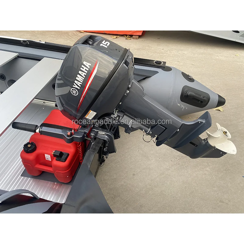 الرياضات المائية 12ft 3.6m PVC قارب التجديف القابل للنفخ القابل للطي مع أرضية الألومنيوم للبيع