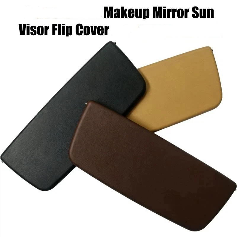 Car Sun Visor Vanity Mirror Cover 1Pcs Easy Install No Drilling Required Fit for 981 718 OEM 98173103136 Auto Parts