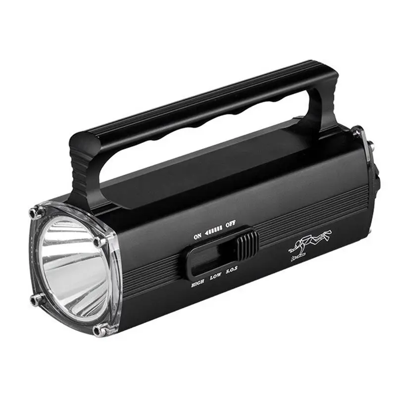 ABMI-Diving Hand Lamp High-Power Rechargeable Outdoor Lighting Waterproof LED Flashlight,