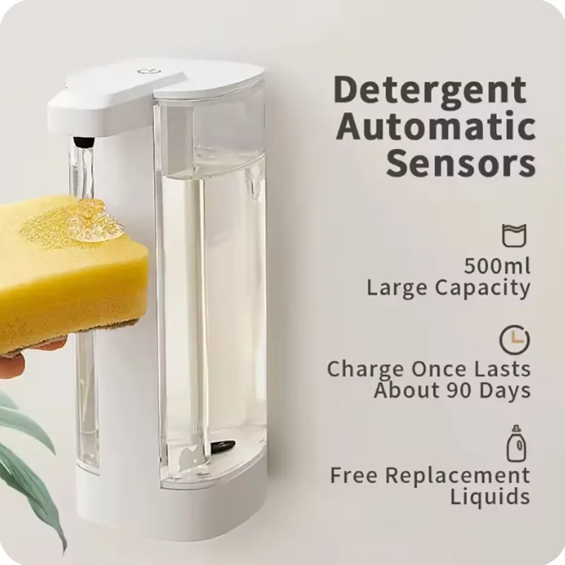 

Automatic Soap Machine Sensor Intelligent Hand Washing Machine Kitchen Hand Sanitizer Soap Dispenser