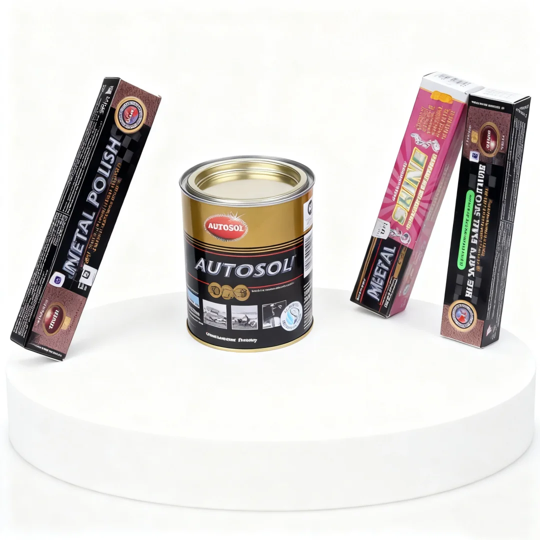1pcs German AUTOSOL Metal Polishing Paste Stainless Steel Rust Removal Grinding Copper Metal Scratch Repair