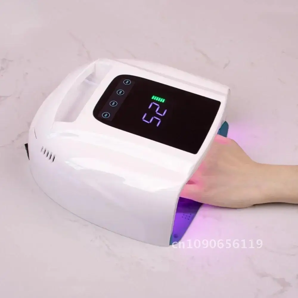 Cosmetics Professional 96W Rechargeable Nail Lamp Wireless UV Led Lamp Gel Polish Nail Drying Manicure Tools Overseas Warehouse