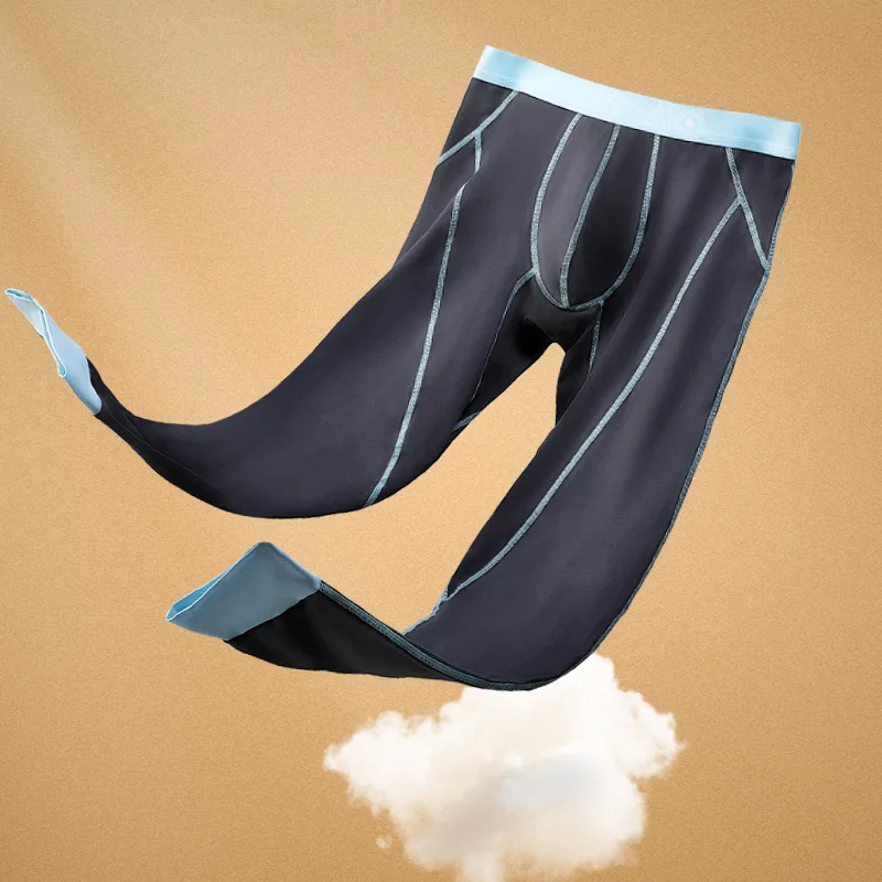 

Зимние мужские кальсоны, утепленные флисовые брюки, термобрюки, цельные леггинсы, молодежные хлопковые брюки C592B