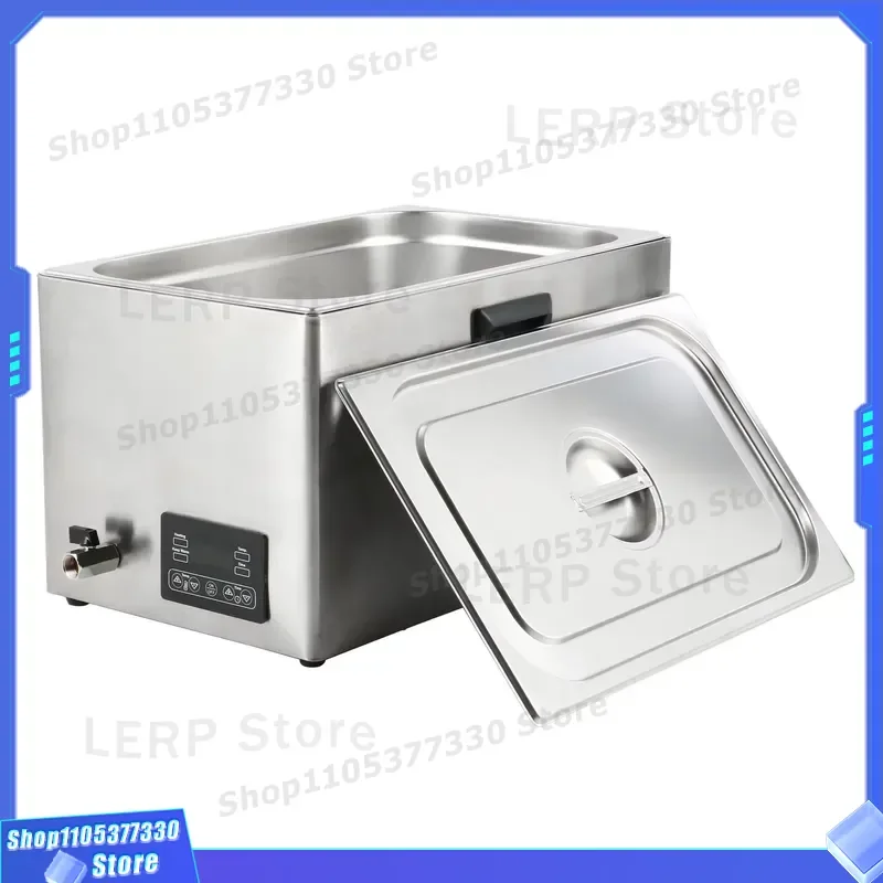 26L Stainless Steel Vacuum Low Temperature Cooker with Digital Temperature Setting for Slow Cooking Precision Control Kitchen