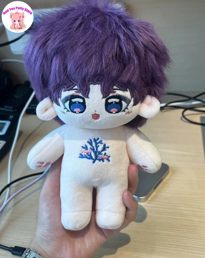 Anime Rafayel Love and Deepspace Bel ragazzo bambola di peluche farcito corpo vestire vestiti peluche di cotone figure regalo di Natale 20 cm