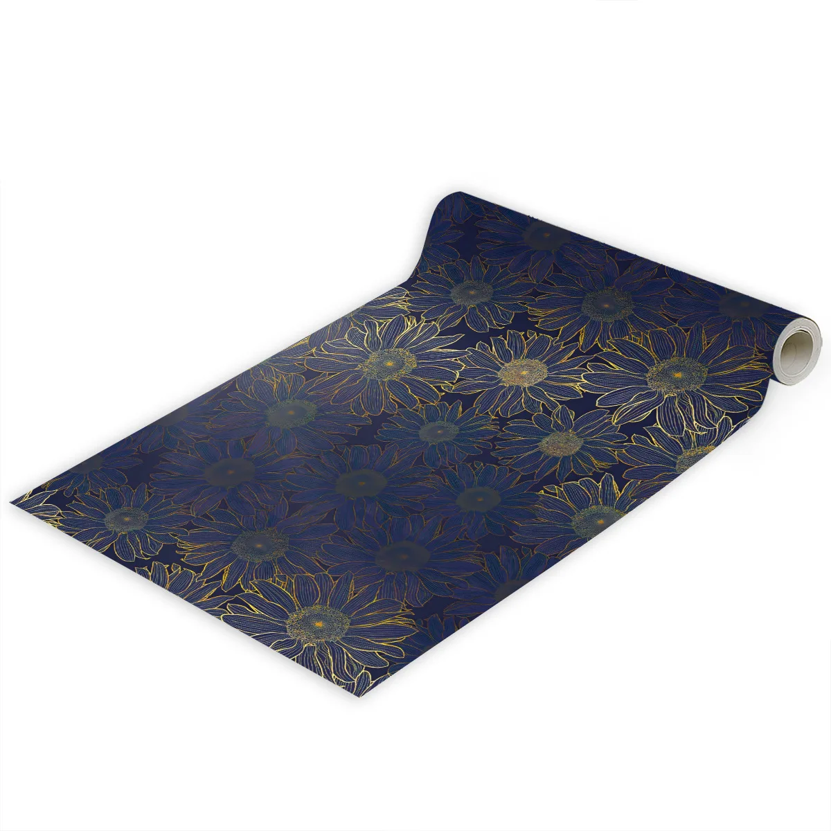 Peel and Stick Wallpaper Boho Daisy Floral Contact Paper Self Adhesive Wall Paper for Bedroom Living Room Cabinets Vinyl Roll
