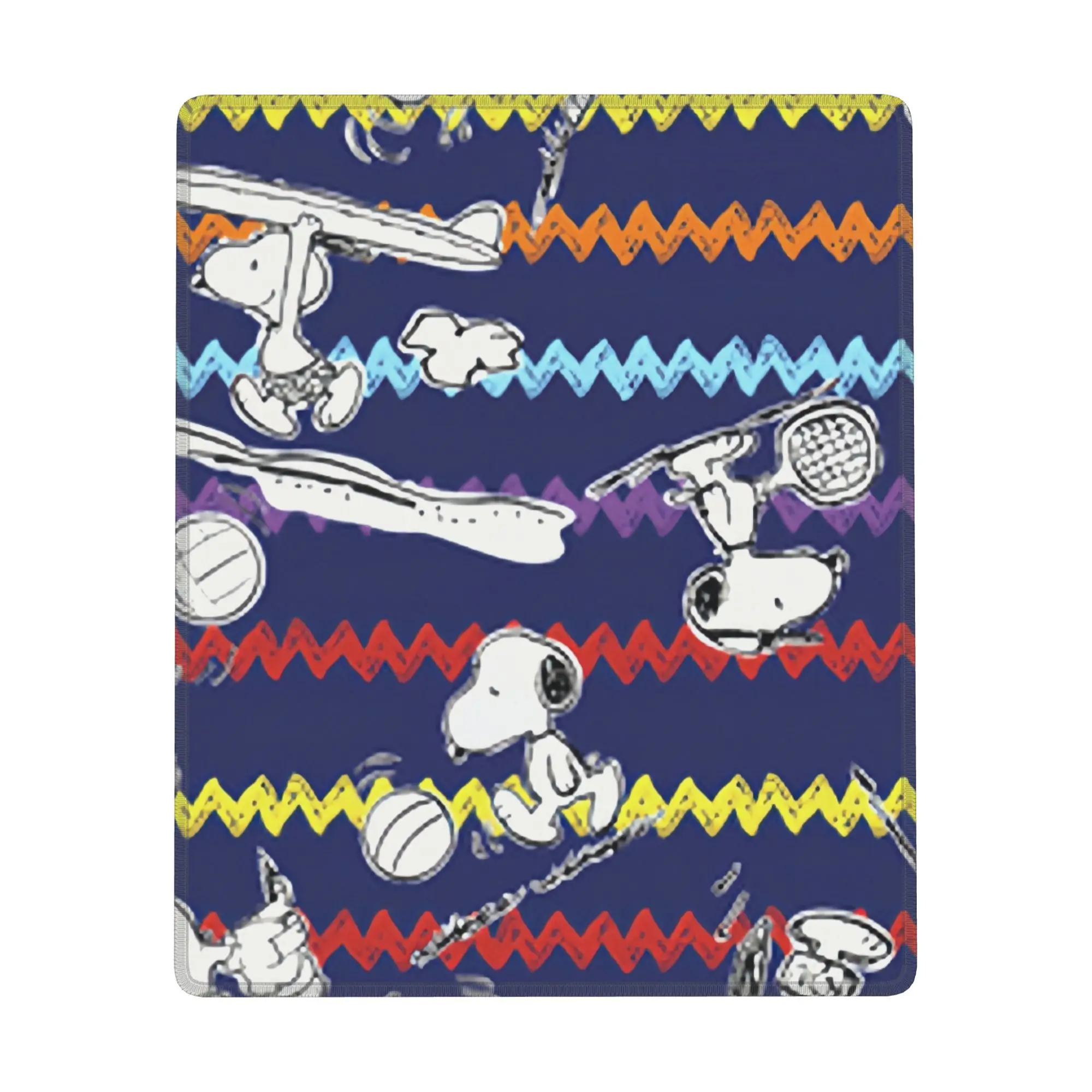 

Snoopy 7x9in коврик для мыши офисный нескользящий компьютерный резиновый коврик для мыши настольный коврик для ПК ноутбук настольный