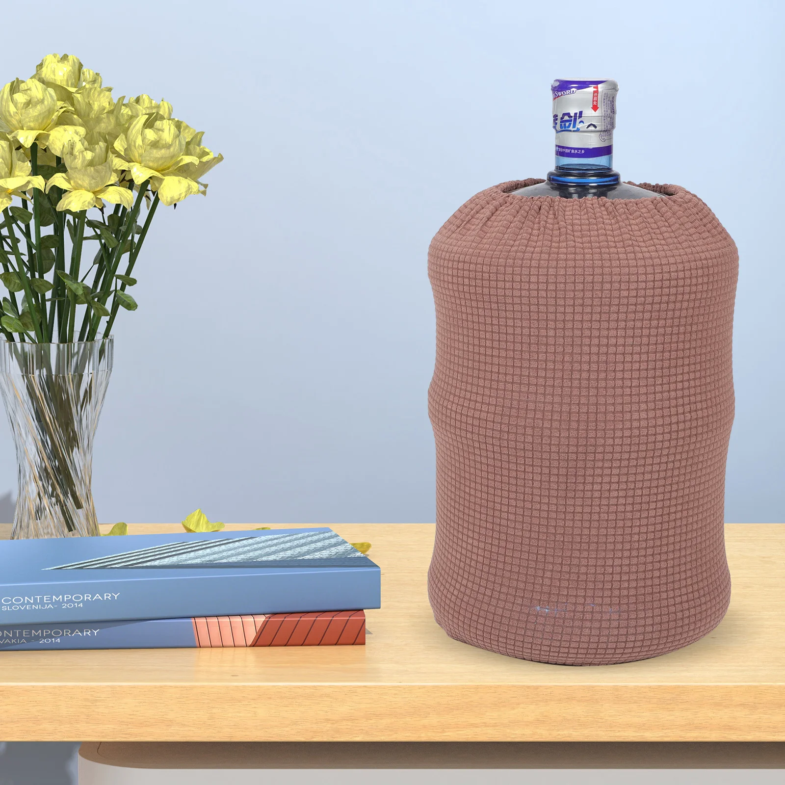 

Water Dispenser Dust Cover Polyester Fiber Protective Water Cooler Cover Household Protector for Office Home