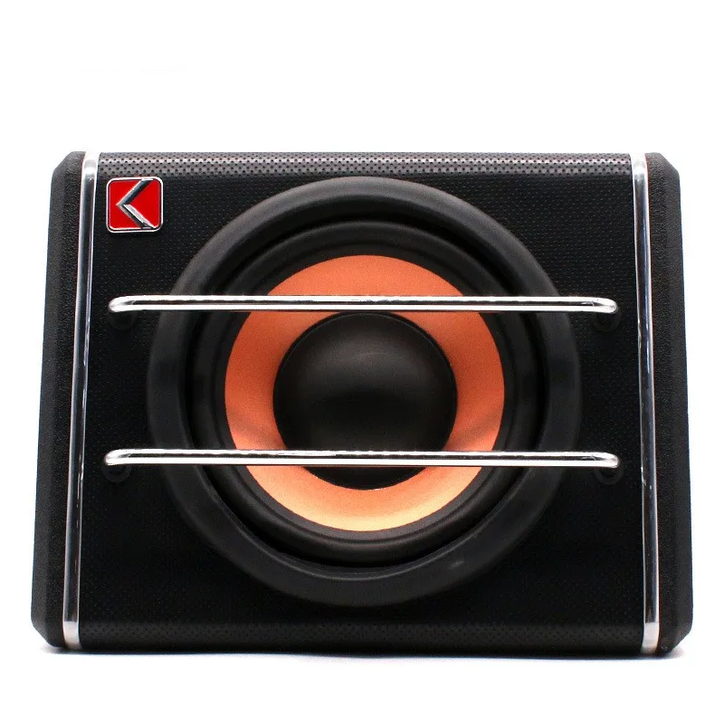 Trapezoidal active super heavy car audio modification with trunk speakers 8 inch car subwoofer - Image 4