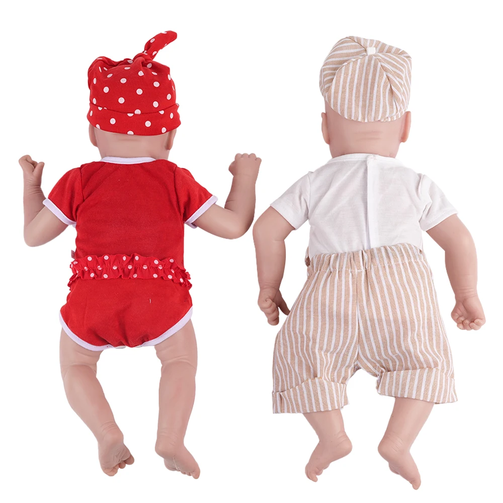 IVITA-Muñeca Reborn de silicona de cuerpo completo para niños, juguete realista con ropa, regalo de Navidad, WG1565, 46cm, 3,12 kg, 100%