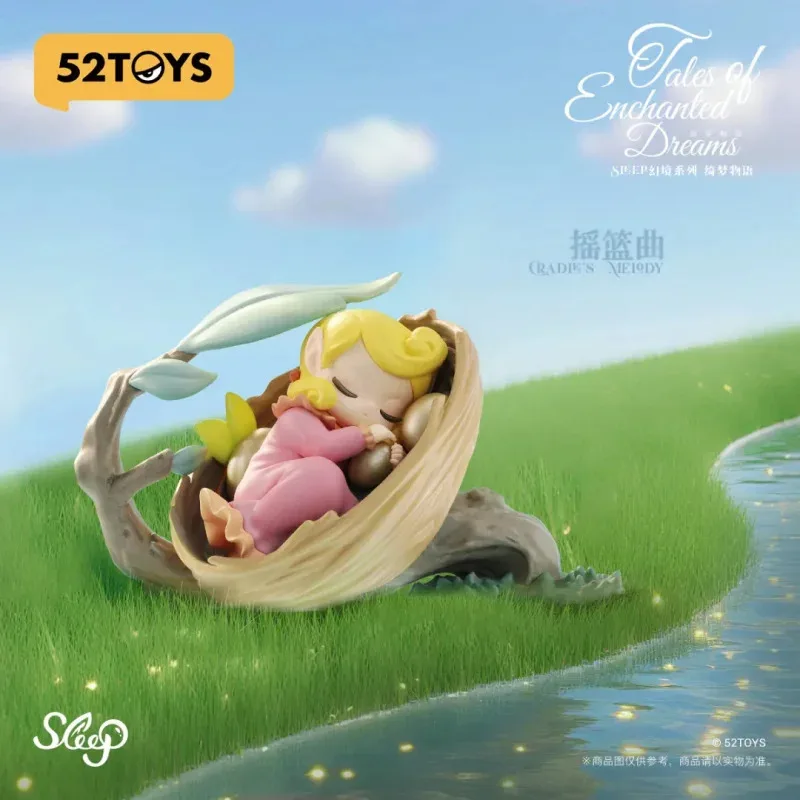 Kotak Misteri Blind Box Seri Dongeng Tidur Impian Ajaib Caixa Caja Boneka Hadiah Ornamen Meja Figur Anime Mainan