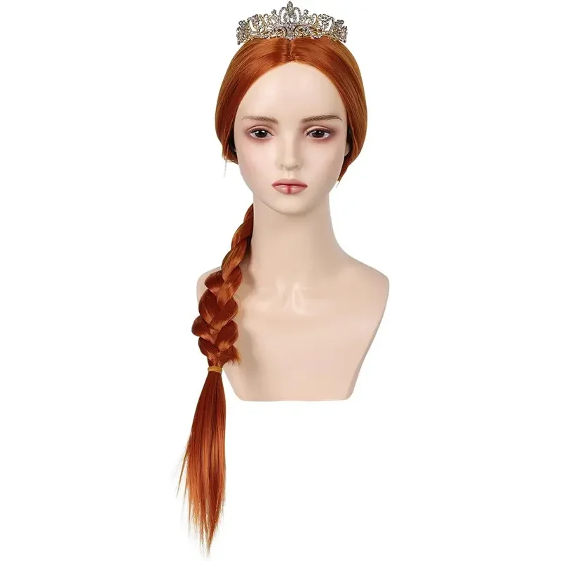 

Fiona Costume Women Fiona Princess Wigs Adults Fiona Halloween Cosplay Wigs Orange Cosplay Costume Halloween Wigs