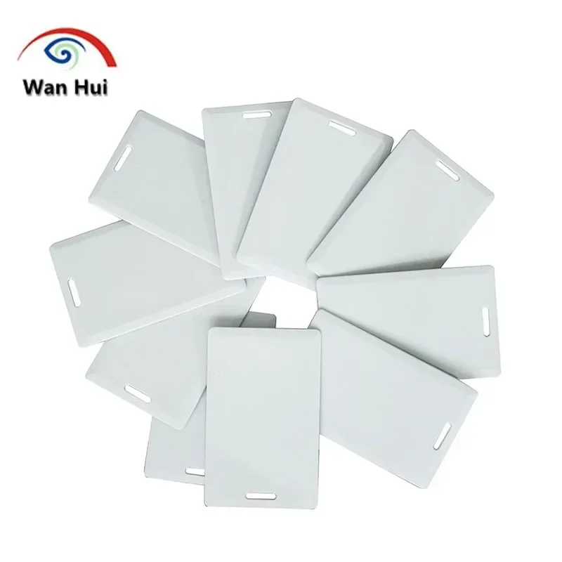 10Pcs/Lots RFID Card, 13.56 MHz S50 NFC Chip, NFC Tags, Proximity Card, Clamshell Tag 1.5mm, UID Sector 0 Block 0 unchangable