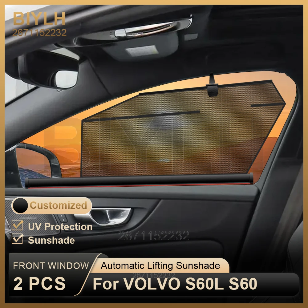 

Для Volvo S60 S60L переднее боковое окно автомобиля теплозащитный экран индивидуальный автомобильный солнцезащитный козырек лобовое стекло солнцезащитный козырек защита от ультрафиолета автоаксессуары