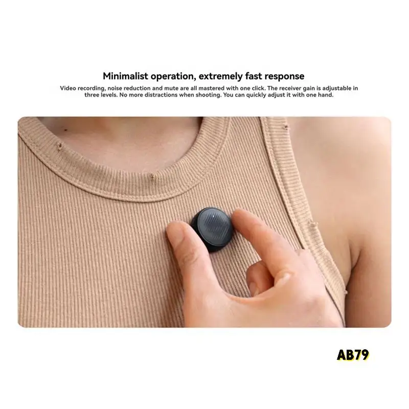 Para Insta360 X5 Mic Air transmisor de micrófono inalámbrico para X5 accesorio de micrófono con abrazadera magnéticamente 1 TX 1 RX