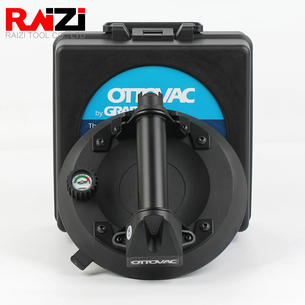Raizi 8 pollici GRABO OTTO VAC ventosa elettrica a vuoto sollevatore per impieghi gravosi per piastrelle in vetro di granito per cartongesso in legno ventosa per piastrelle da 200mm