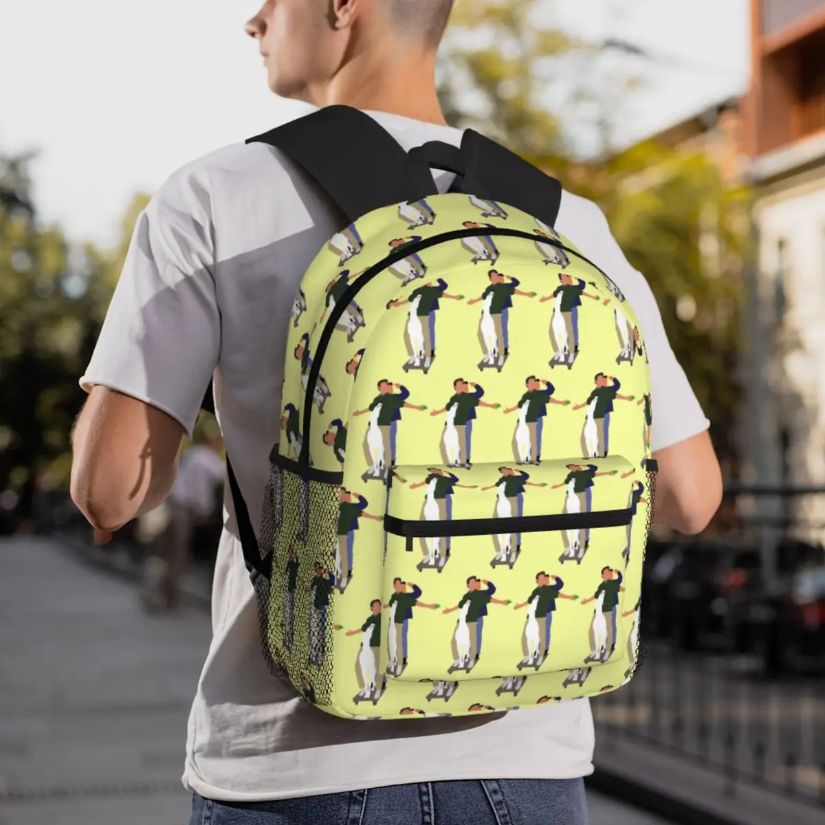 Classic Friends TV Programs Backpack Student BookBag Children School Bag Laptop Shoulder Bags for Men Women
