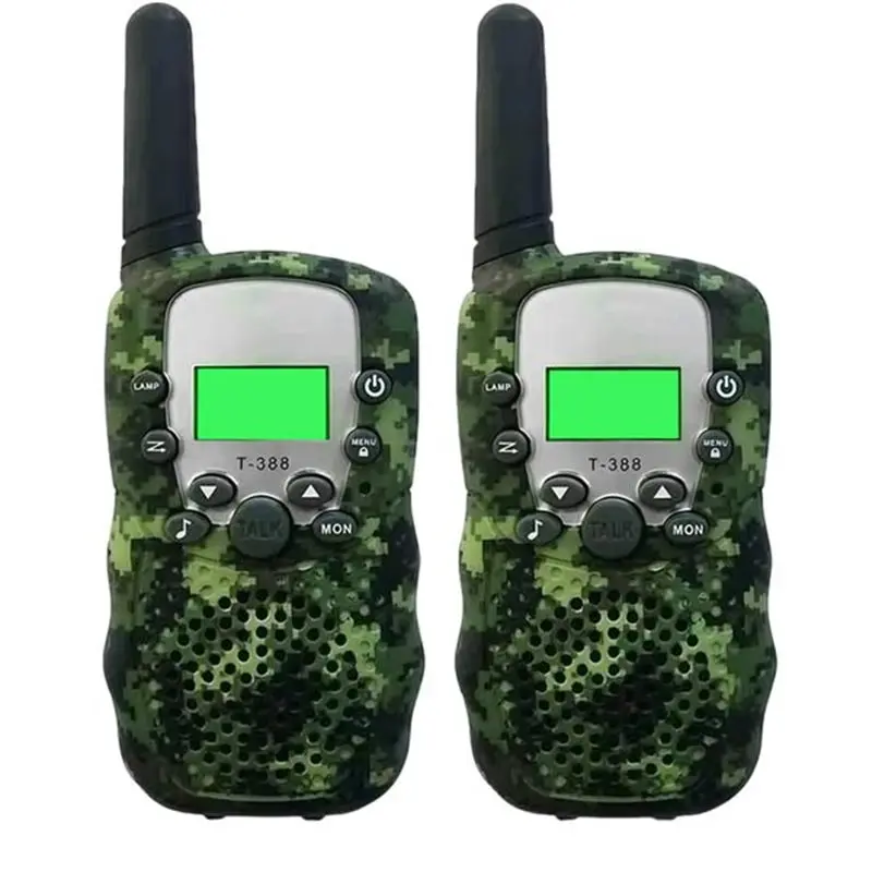 هدية تعليمية للأطفال - جهاز اتصال لاسلكي محمول للأطفال للاتصال الآمن والمرح في الهواء الطلق