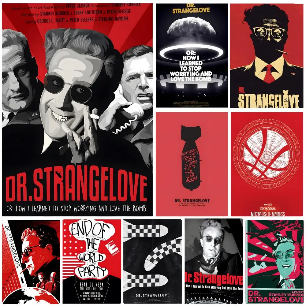 Movie Dr. Strangelove Poster Wall art print art suitable for living room bedroom bar parlor home decoration gift
