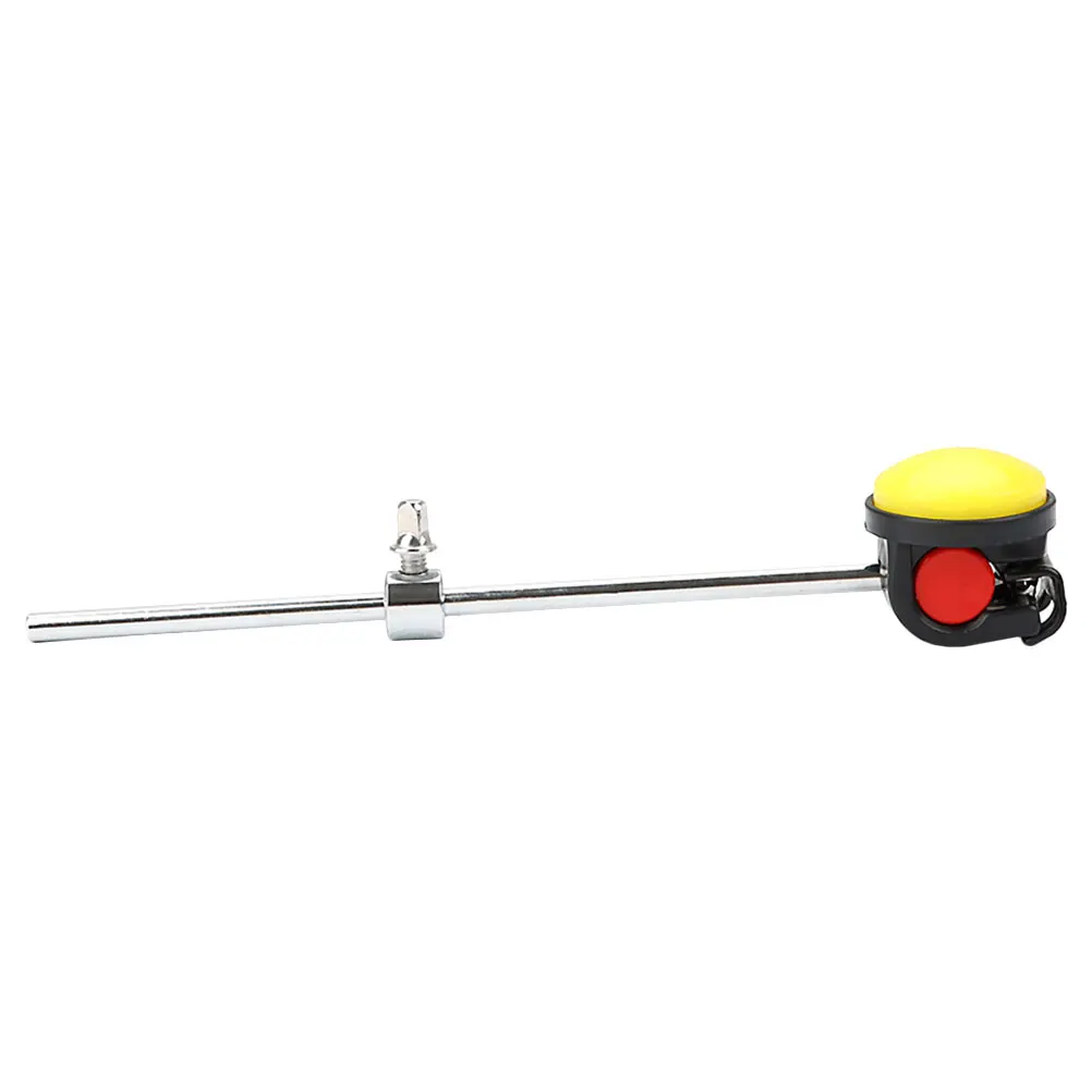 

Silicone Hammer Bass Drum Foot Pedal Beater Adjustable Beaters Metal Parts Clip