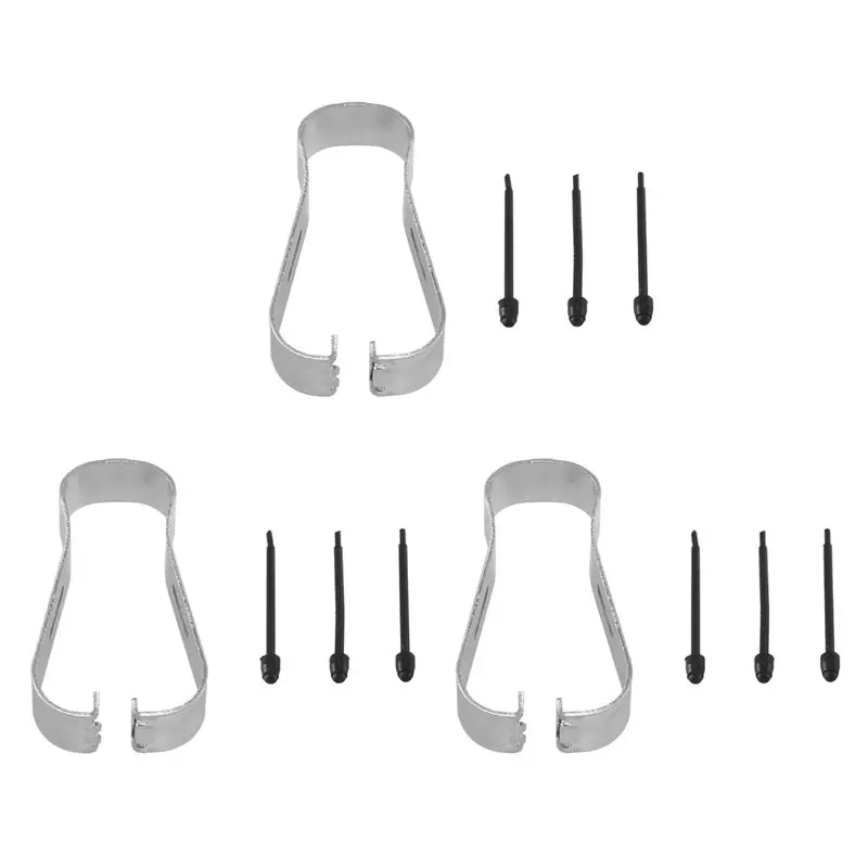 Efficient 9Pcs Touch Stylus S Pen Tips Nibs With 1 Clip For Galaxy Z Fold 3 4 Fold3 Fold4 Spen Pro Tips Kits