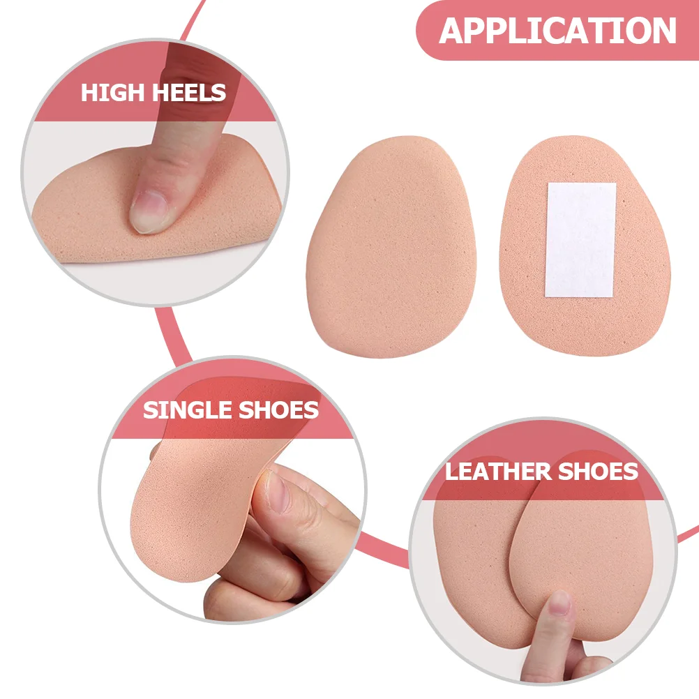 Forefoot Pad Adhesive Shoe Tongue Women The Ball Cushion Metatarsal Pads Insoles