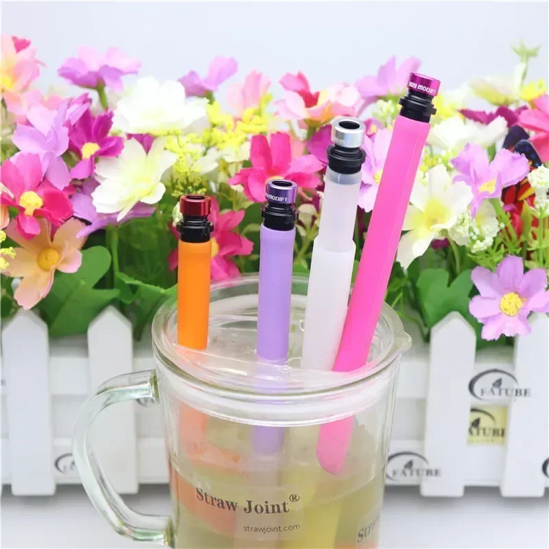 طرف تقطير من الألومنيوم بوم لطرف التنقيط ، مفصل قش DOT2 متعدد الألوان ، Dot2 #2