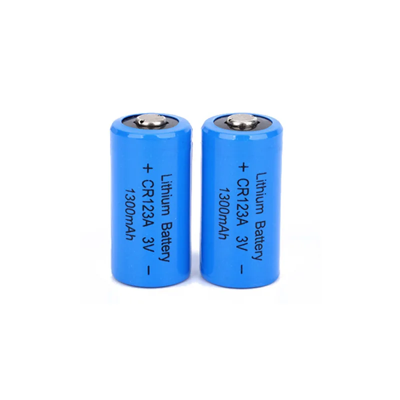 3V 1300mAh Lithium Battery 3 Volt CR123A Batteries Non-Rechargeable Battery for Digital Camera Wireless Mouse Calculator