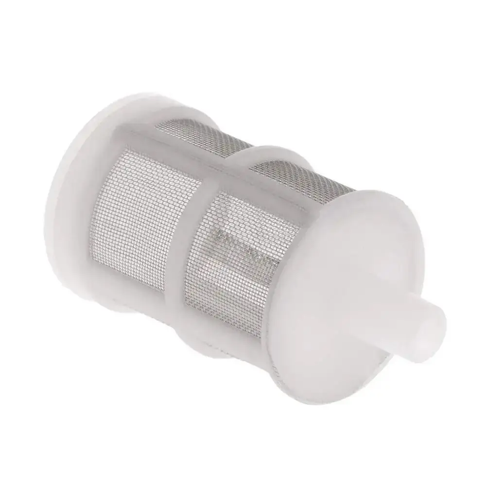 1/5Pcs Irrigation Aquarium Supplies Water Microfilter Diaphragm Pump 8mm 10mm 12mm Water Pump Net Filter Stainless Steel