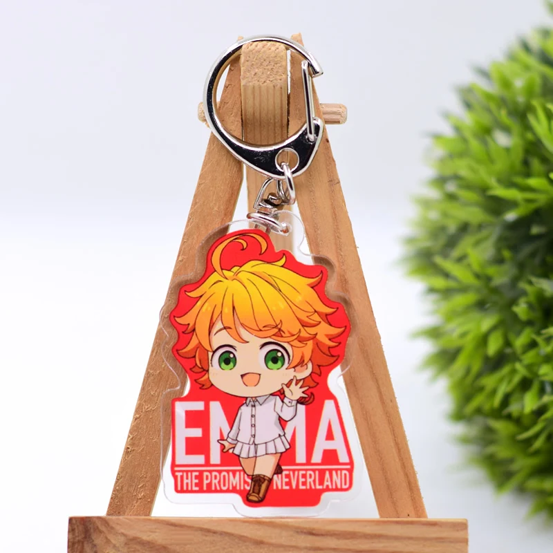 Neverland Key Chain 8 Styles Arcylic Cartoon Figures Keyrings Anime Accessories