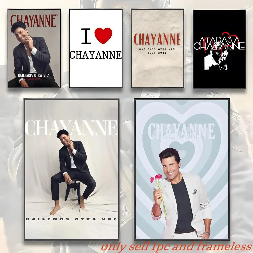 Funny Singer Stars C-ChayanneS Poster Gift with prints Home bedroom living room decoration promotion and display