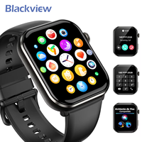 2025 Blackview R60 Smartwatch 1.96 inch AMOLED Display Fitness Watches for Men Women Blood Pressure Monitor BT Call Smart Watch