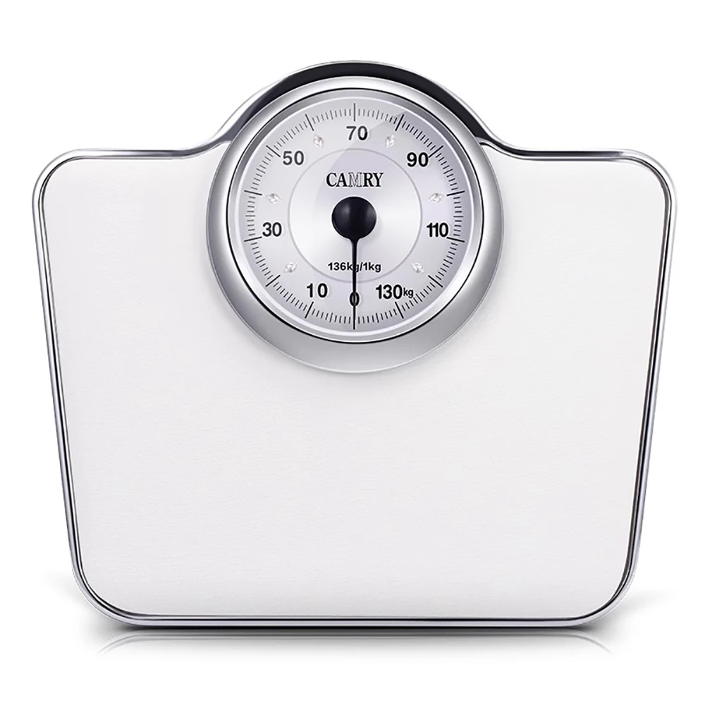 Retro Analog Mechanical Bathroom Scale No Battery Classic Dial Body Weight Measuring Scale for Household Use